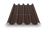 Профнастил Н60 0,7 мм п/э Шоколад RAL 8017